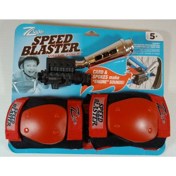 Z Kids Speed Blaster Value Pack Card& Spokes Make Engine Sounds With 4 Pads - Picture 1 of 4